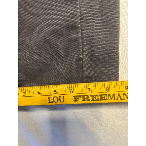 Berkley Jensen Men Work Pants 36x30 Dark 100% Cotton Relaxed Fit Durable Pockets - Picture 15 of 15